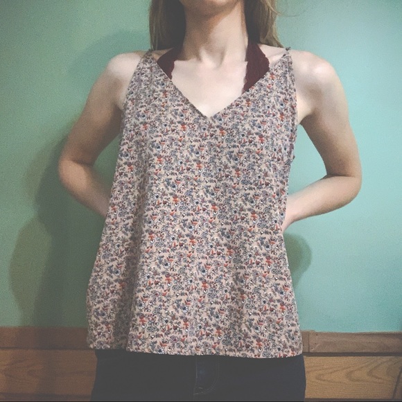Abercrombie & Fitch floral tank top - Picture 3 of 6